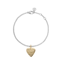 Silver & Gold Medium You Are Loved Chain Bracelet