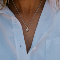 Silver & Gold Guiding Star Necklace