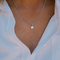 Silver Guiding Star Necklace