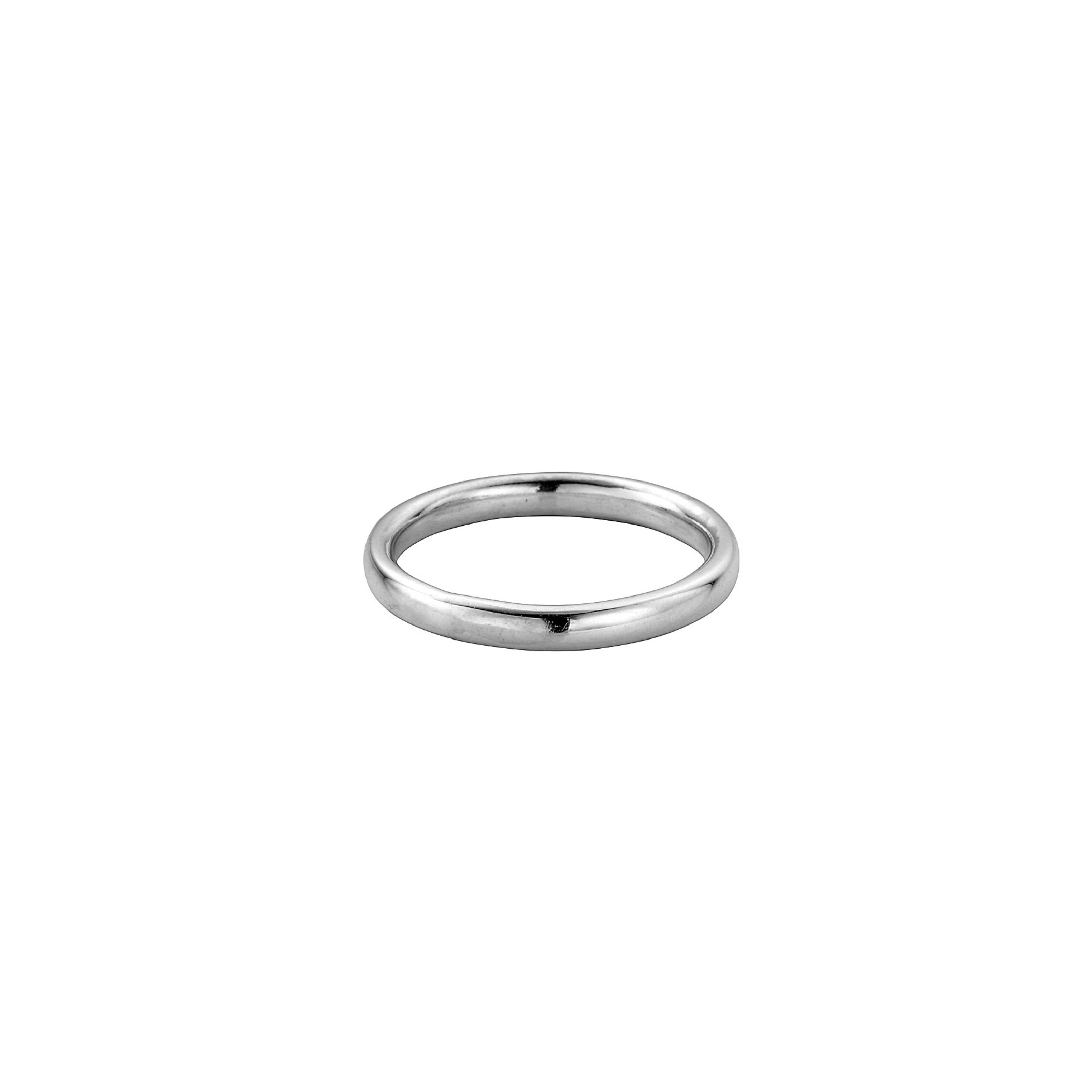 Silver Oval Band