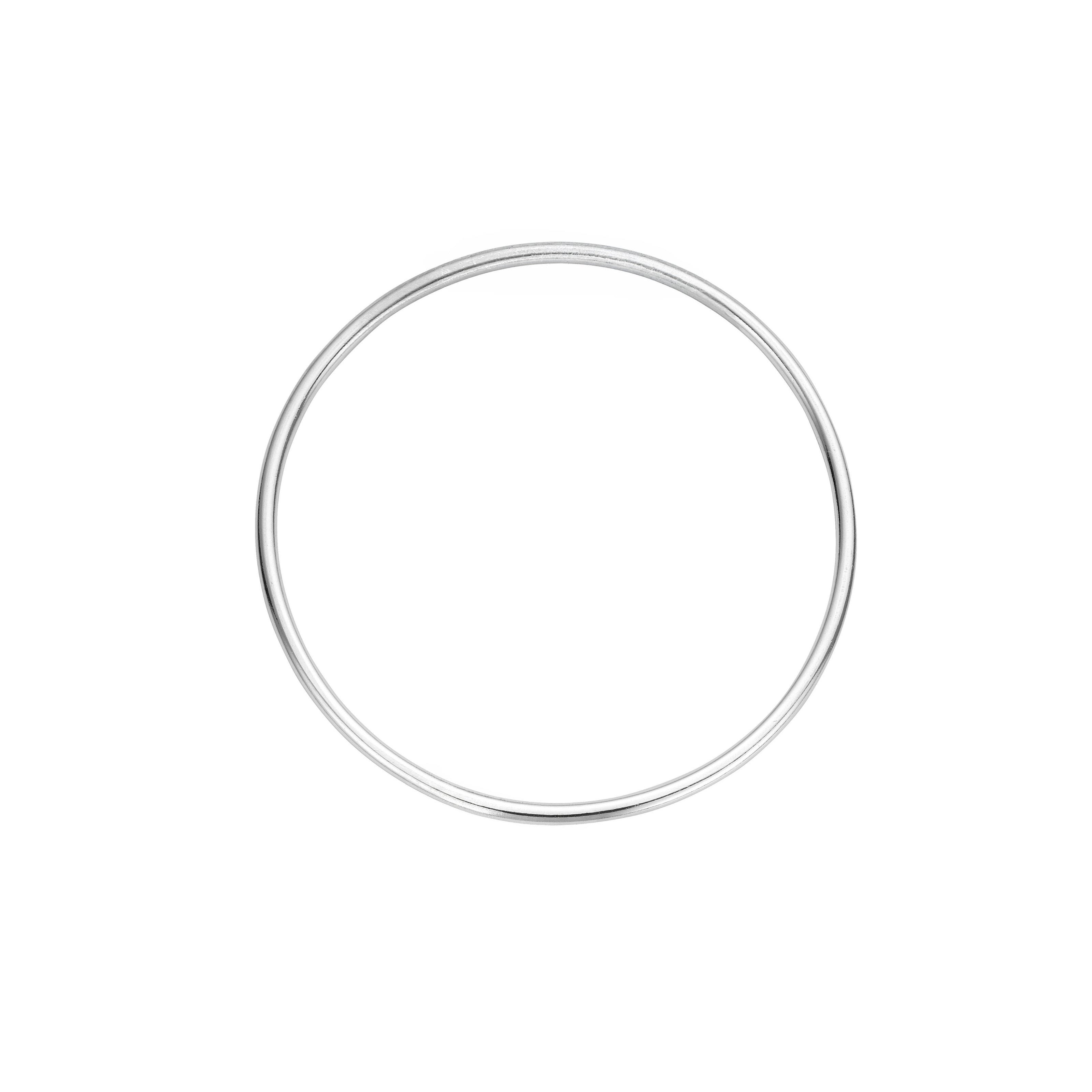 Silver Stack Bangle