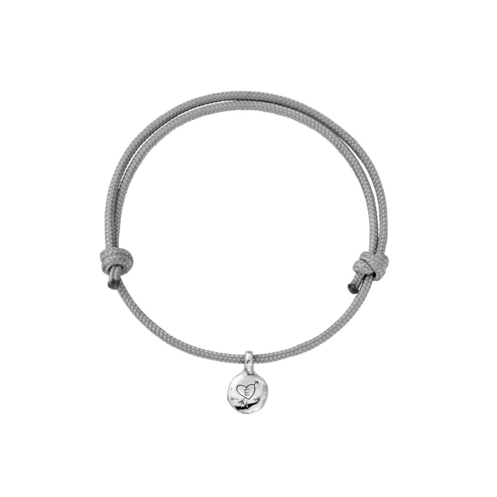 Silver Mini Disc Sailing Rope with Handwriting