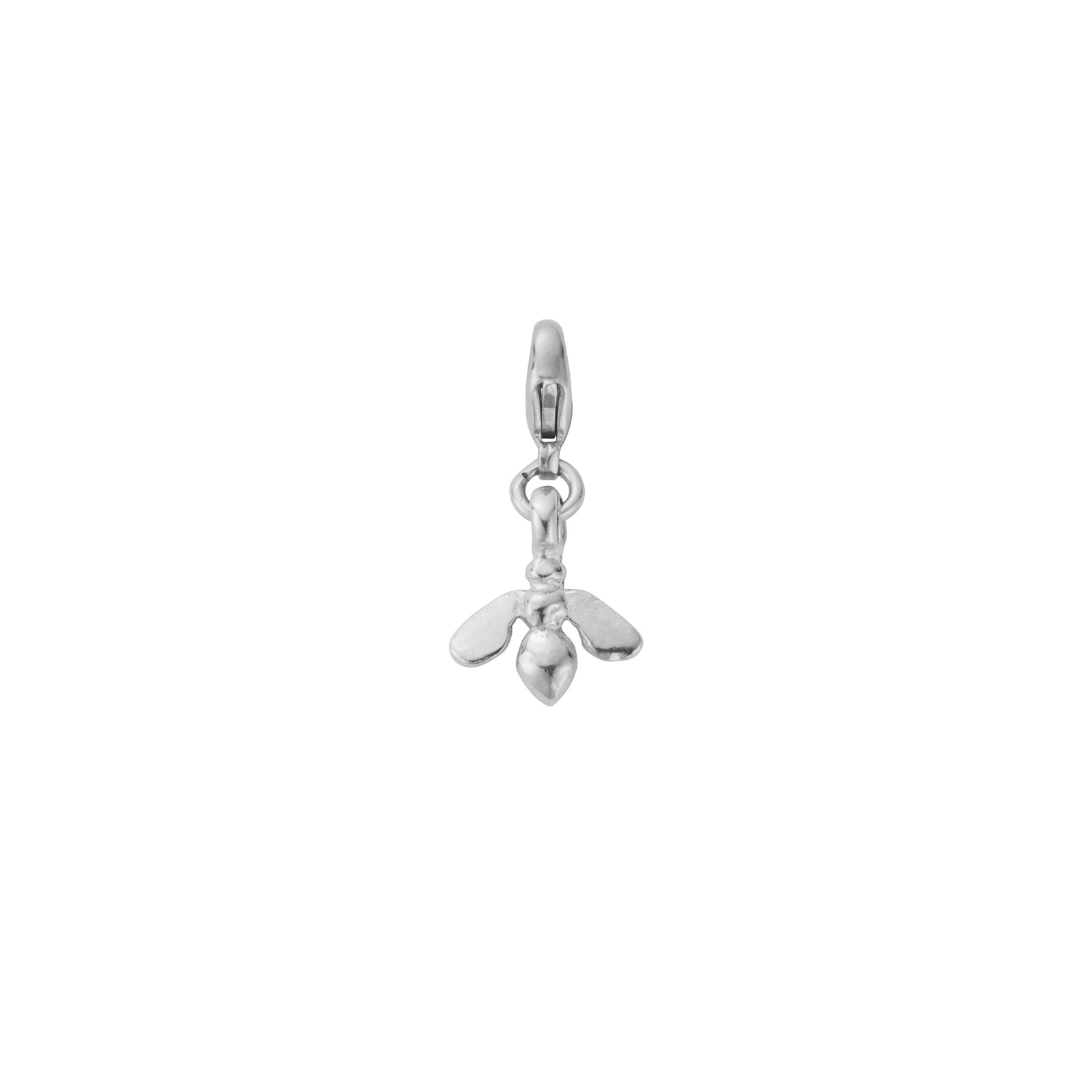 Silver Mini Honey Bee Lobster Charm