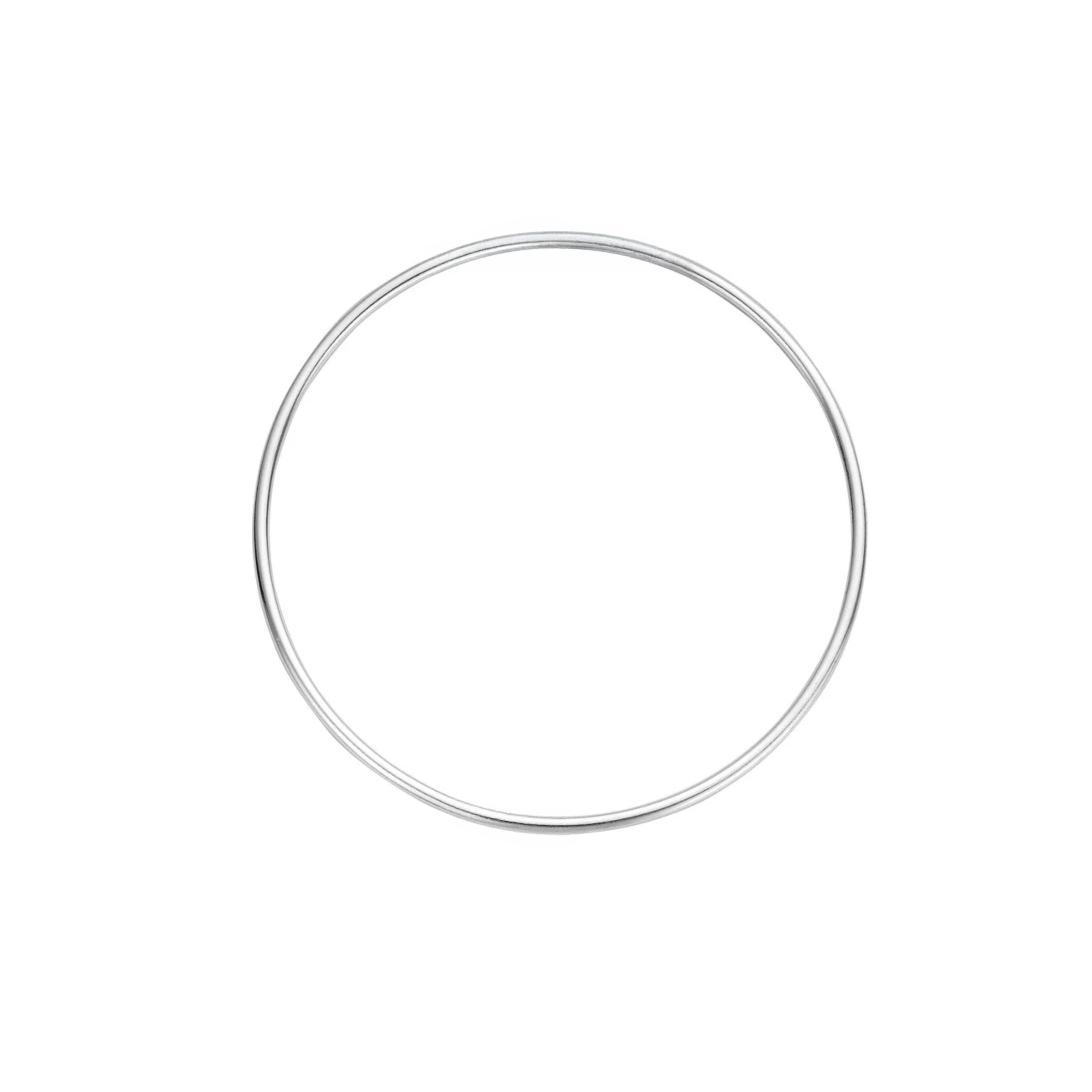 Silver Stack Bangle