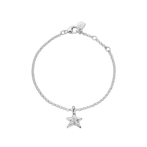 Silver Mini Star Chain Bracelet