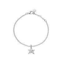 Silver Mini Star Chain Bracelet