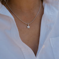 Silver Guiding Star Necklace