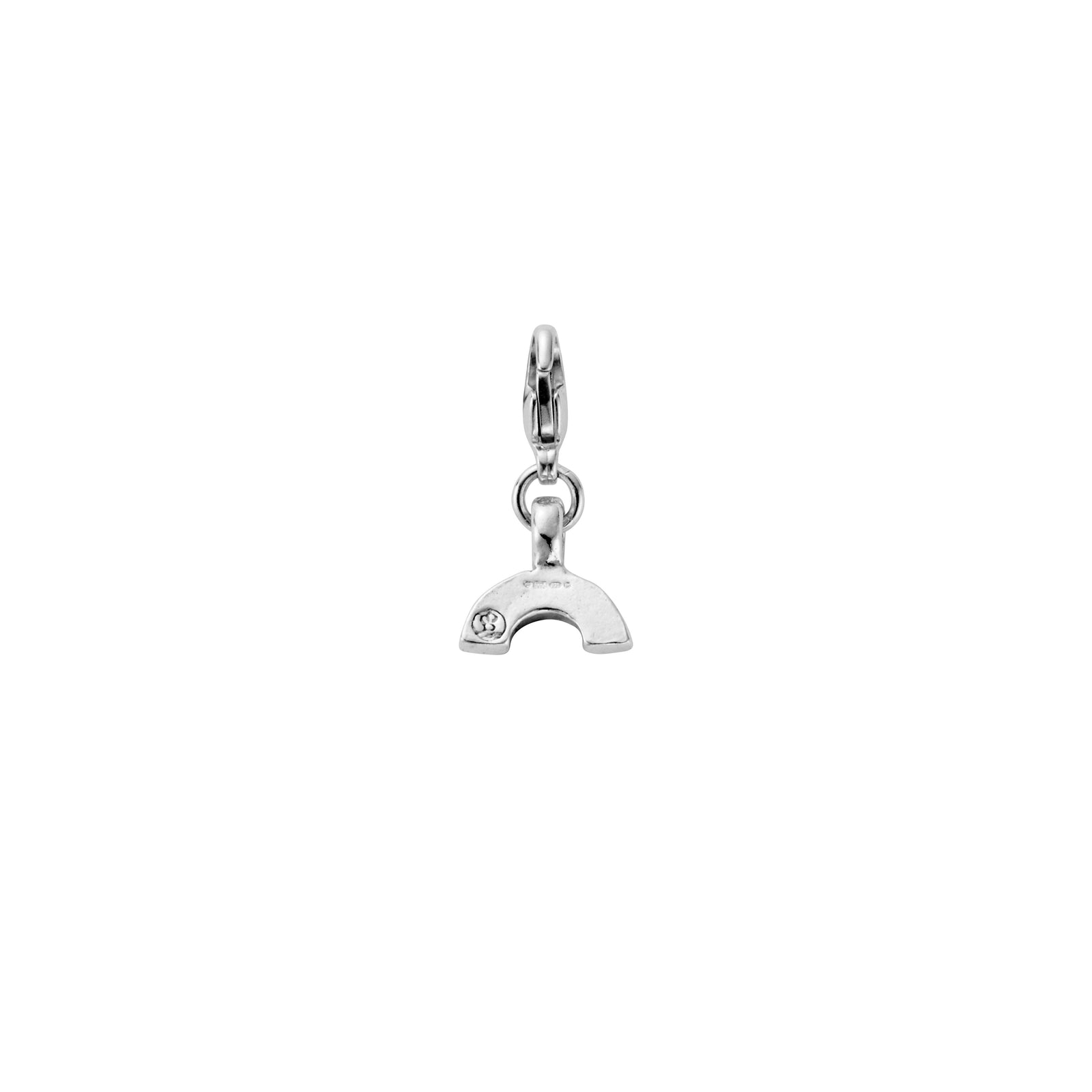 Silver Mini Rainbow Lobster Charm