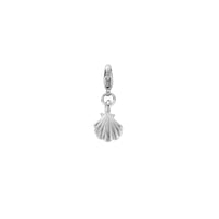 Silver Mini Scallop Shell Lobster Charm