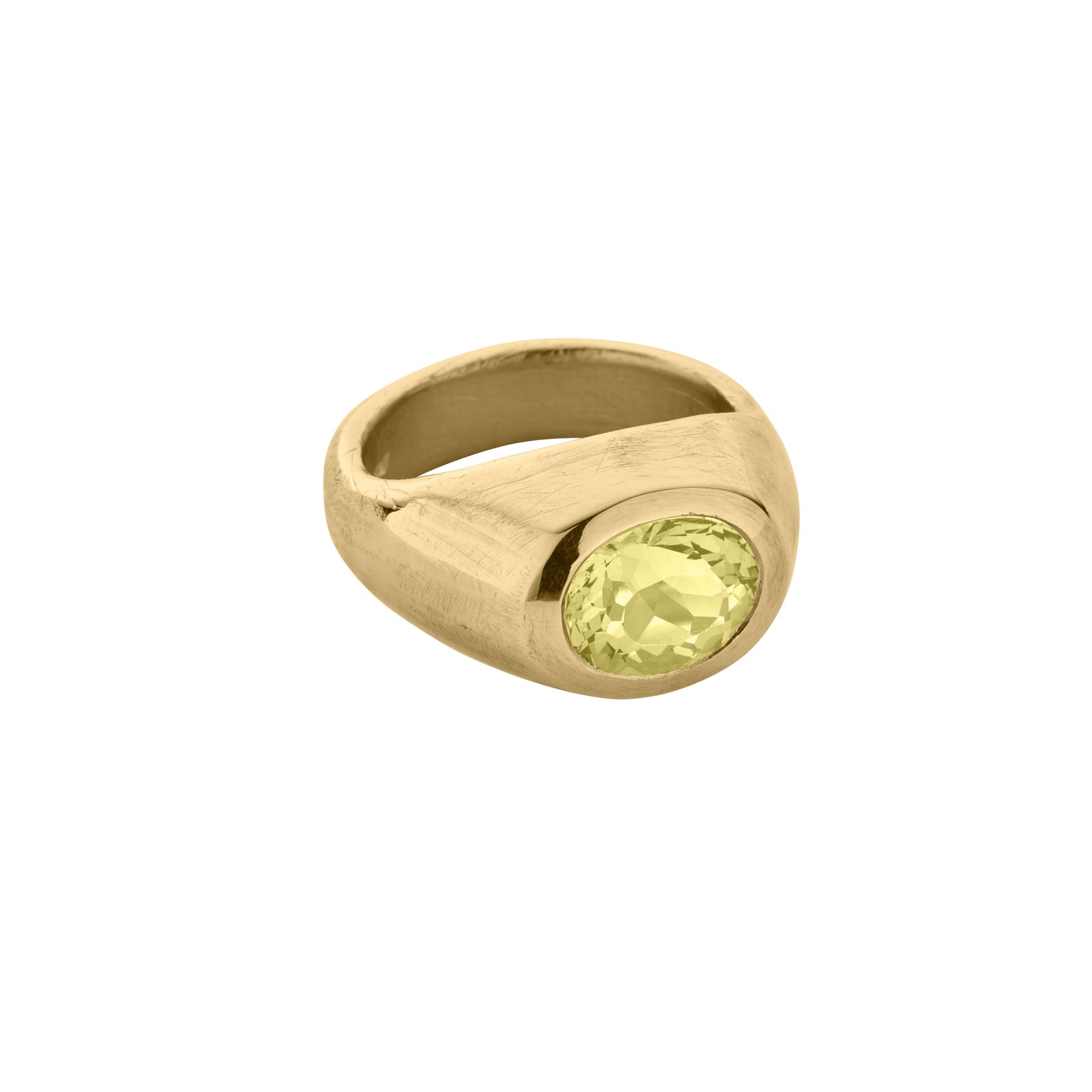 SUNNIVA Gold Zimbaqua Beryl Ring