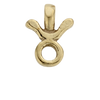 Gold Horoscope & Birthstone Charm