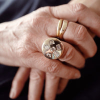 CYRENE Gold Diamond Ring