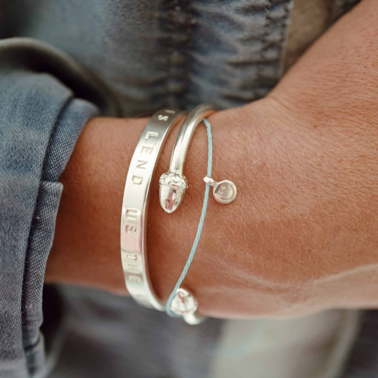 Silver Mighty Oak Cuff