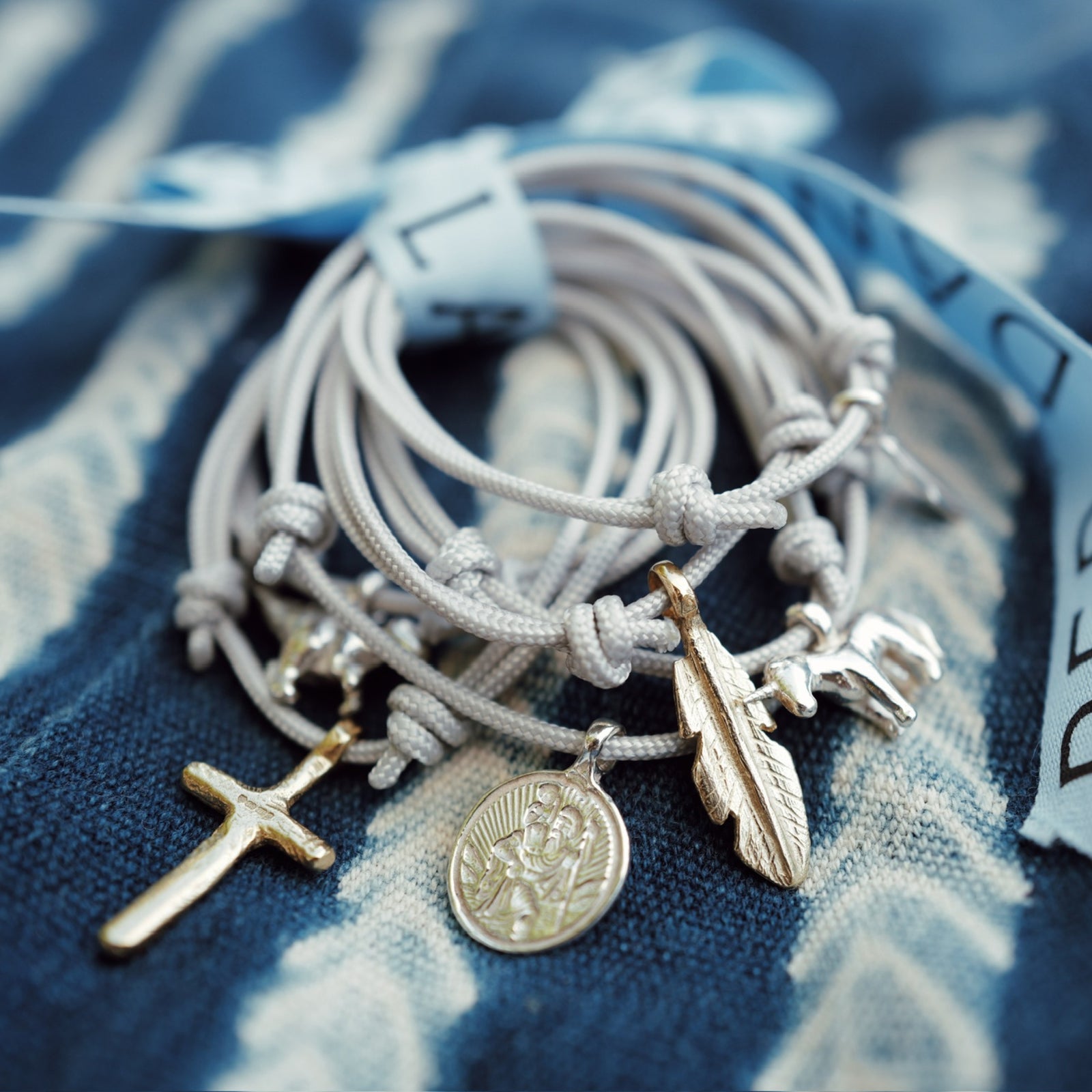 Gold Medium St Christopher Sailing Rope