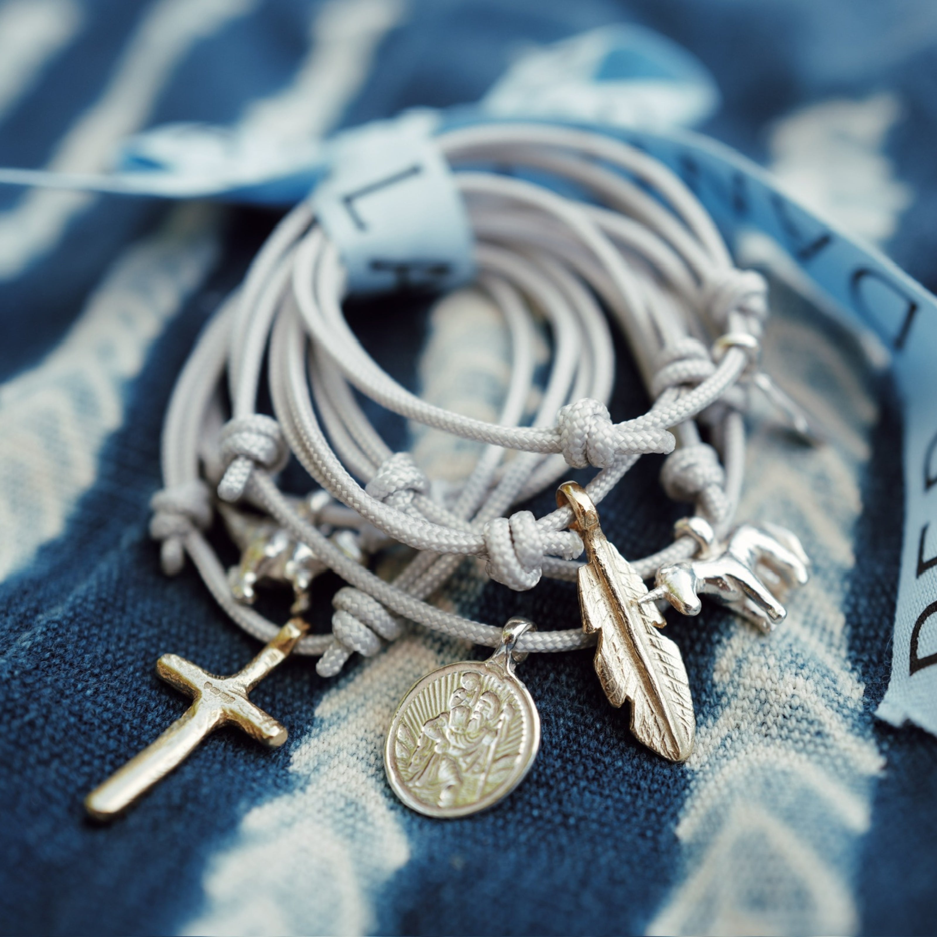 Gold Medium St Christopher Sailing Rope