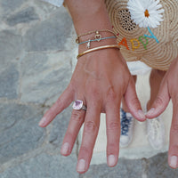 Gold Build Your Own Fixed Chain Bracelet