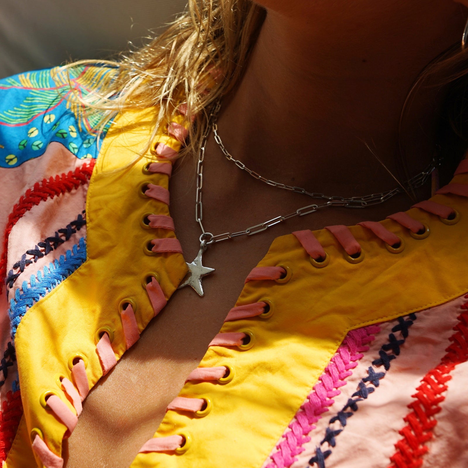 Silver Tiny Trace Chain Necklace