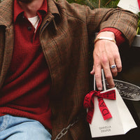 MARLAIS Silver Blue Sapphire Ring