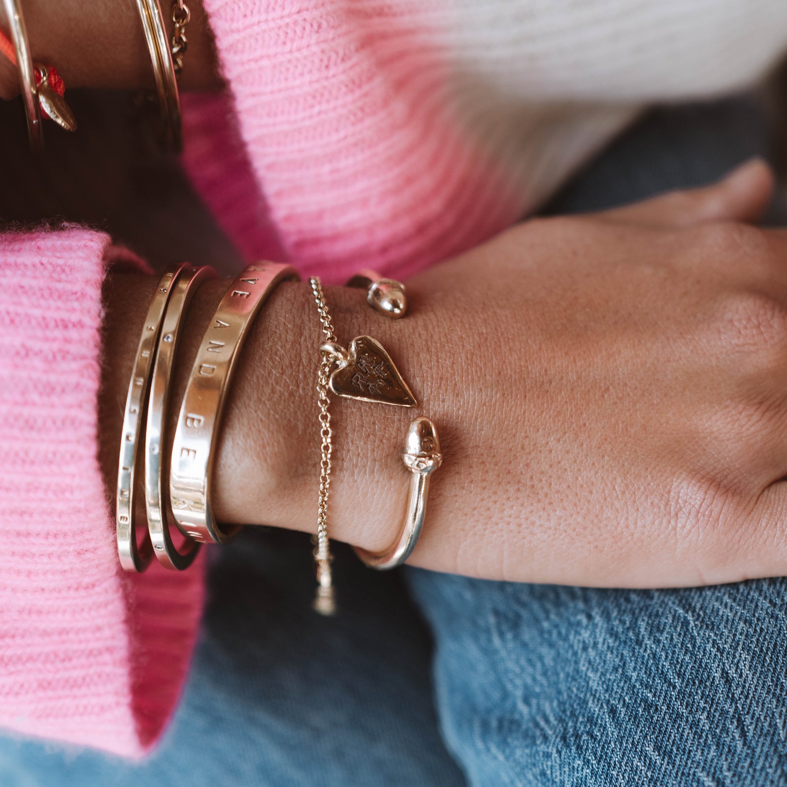 Gold Mighty Oak Cuff