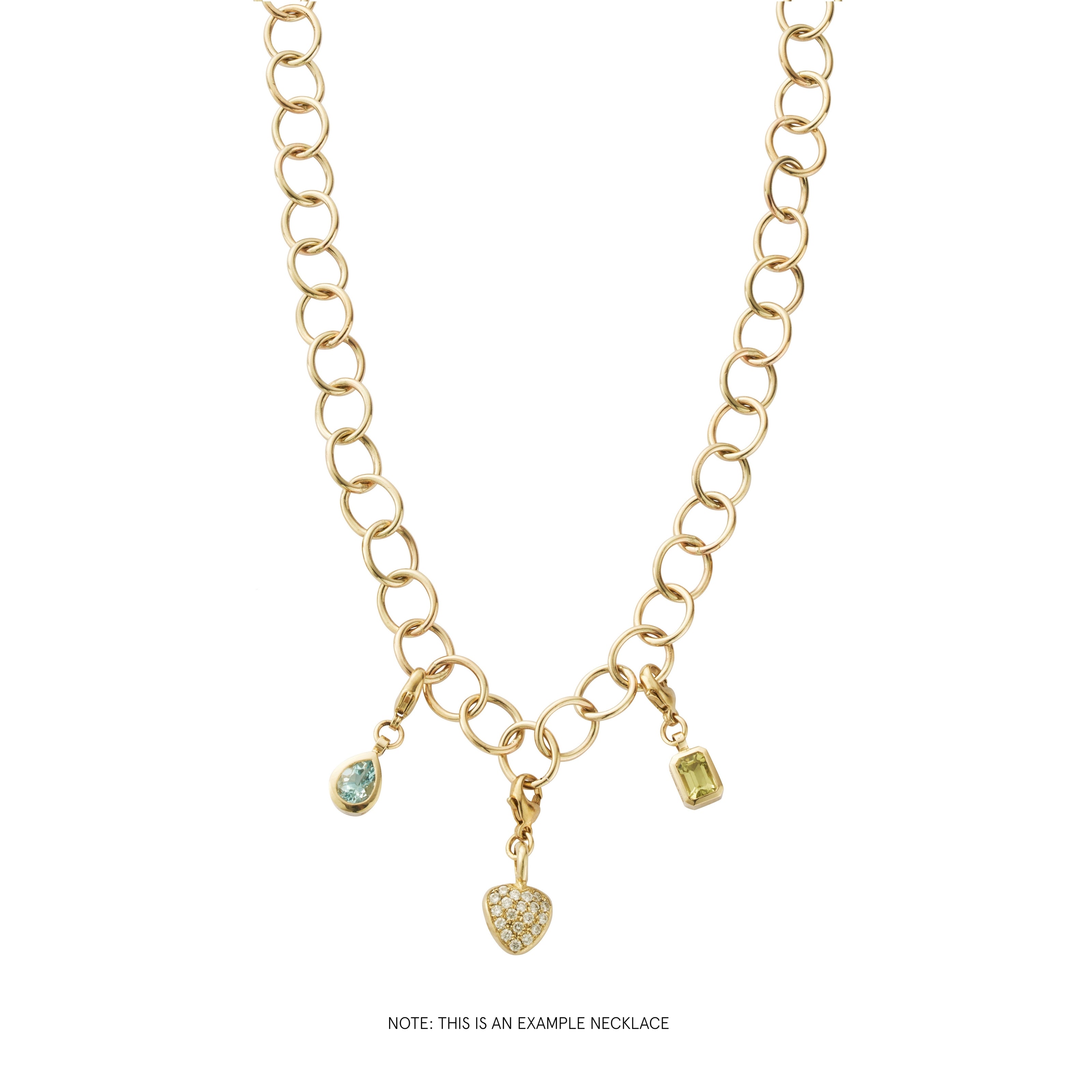 OPHIRA Gold Zimbaqua Beryl Lobster Charm