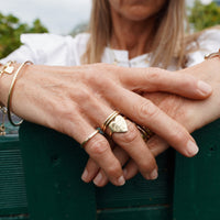 Gold You Are Loved Ring