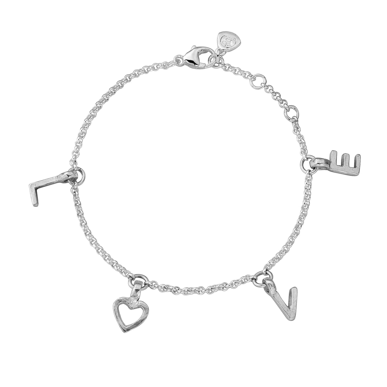 Silver Build Your Own Fixed Chain Bracelet