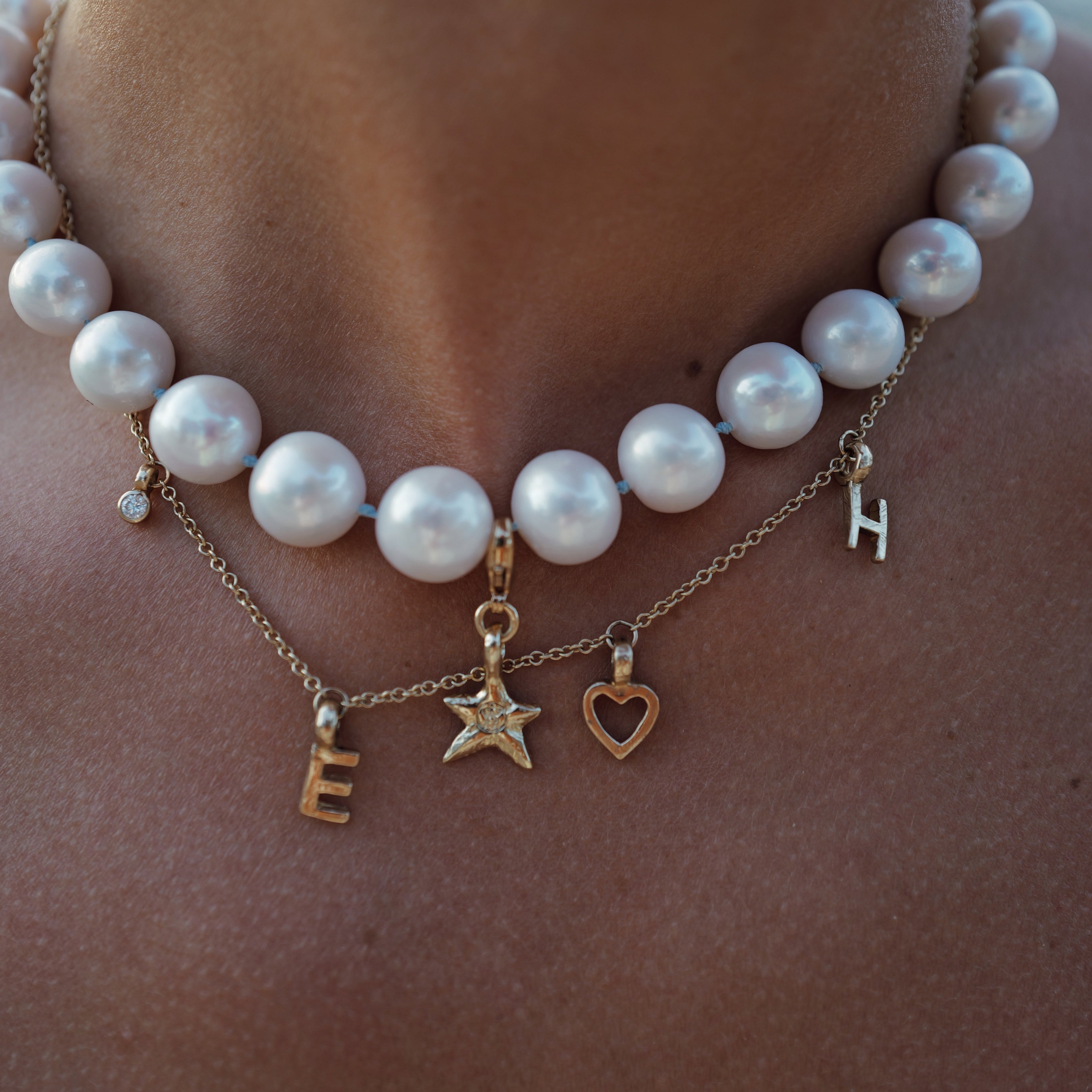 Gold Build Your Own Fixed Necklace