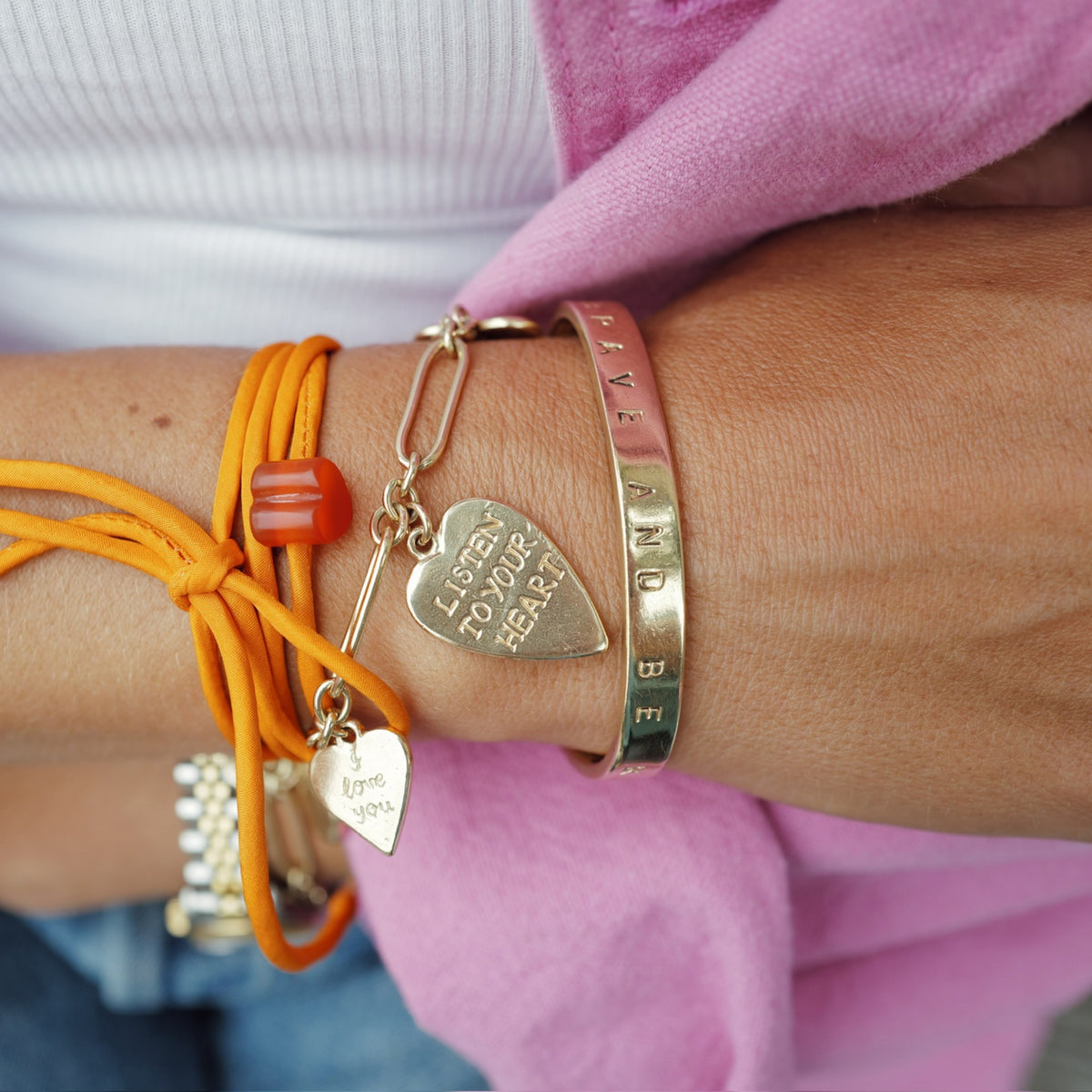 Gold Luxury Signature Bangle