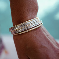 Silver Mini Dream Bangle