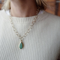 HARITA Gold Emerald Necklace