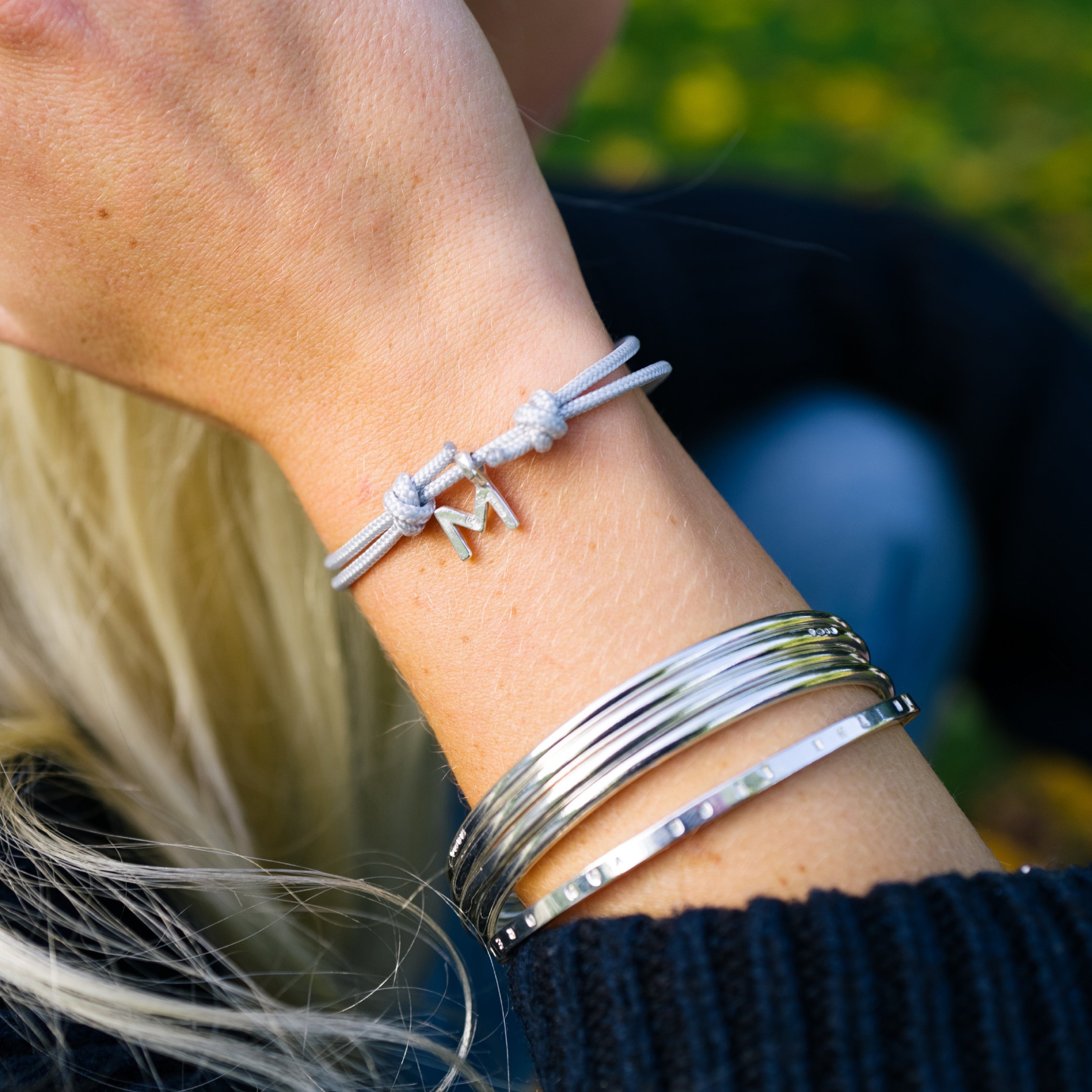 Silver Mini Alphabet Sailing Rope