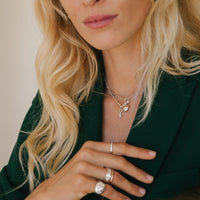 Silver Mini Dreamer's Key Necklace