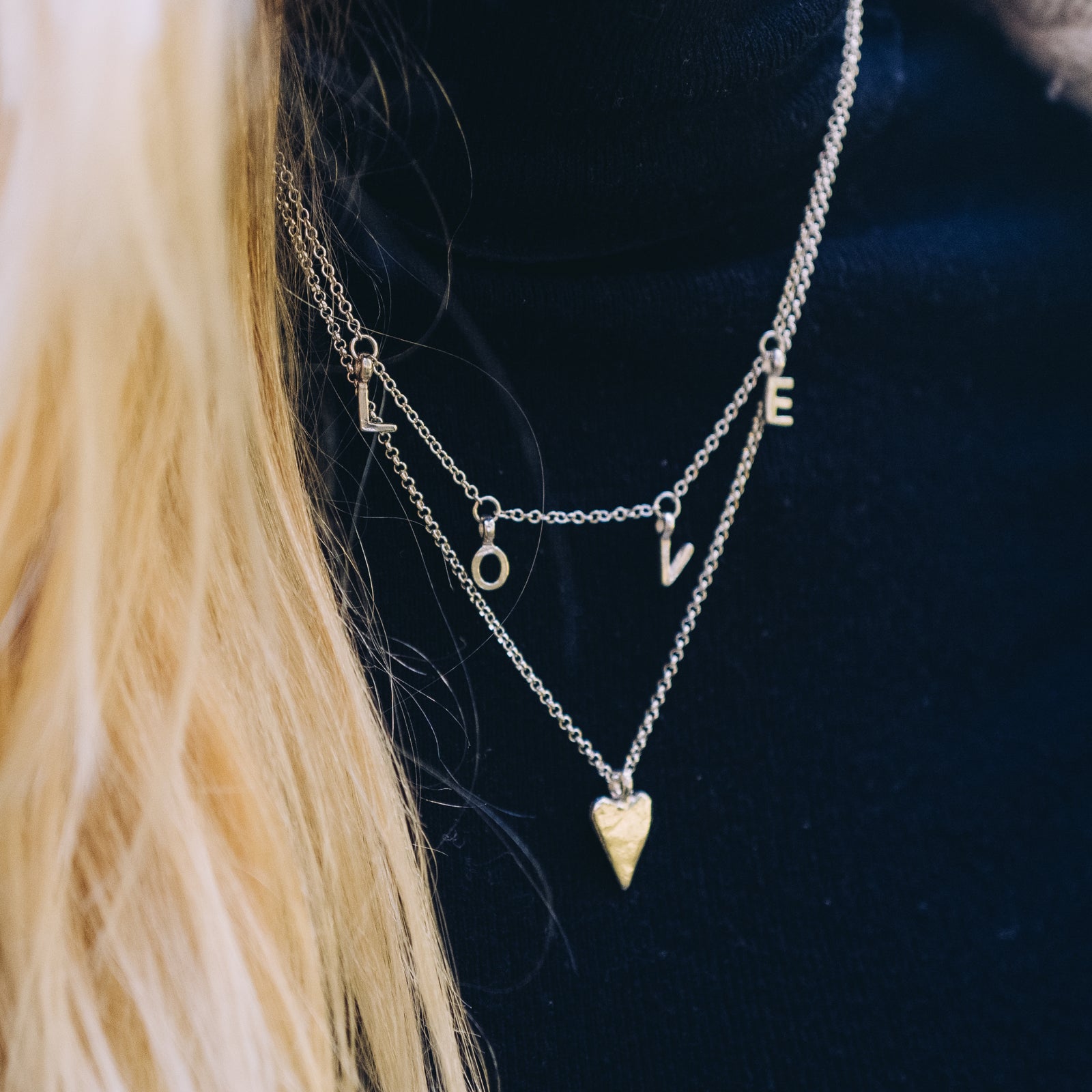 Silver & Gold Build Your Own Fixed Necklace