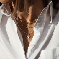 Silver Mini Star Necklace