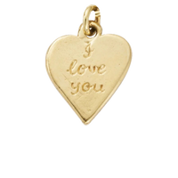 Gold Love Token Charms