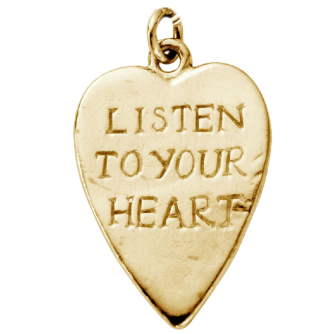 Gold Love Token Charms