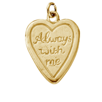 Gold Love Token Charms