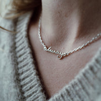 Silver 'Always' Affirmation Necklace