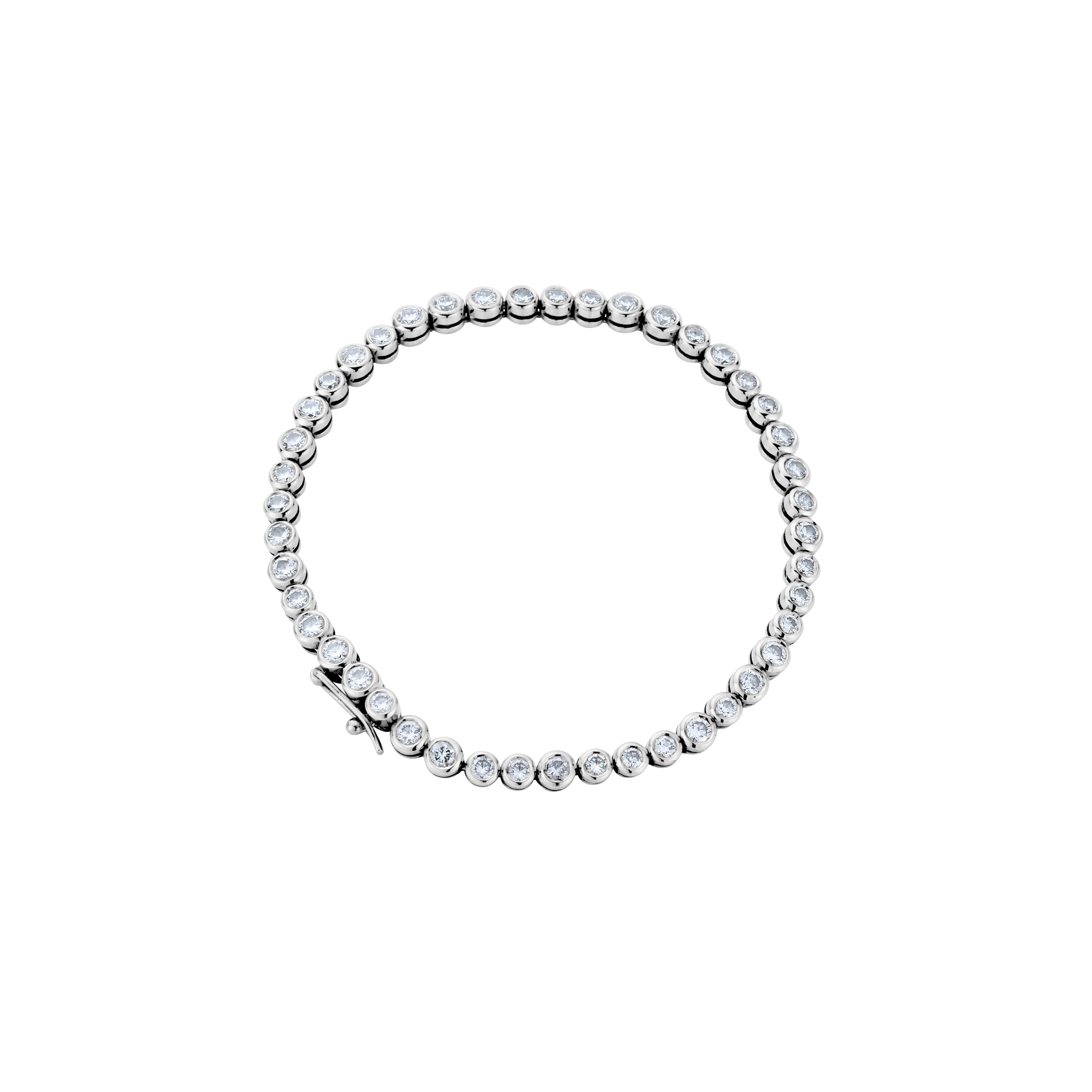 Round Brilliant Diamond Tennis Bracelet – Charles Rose