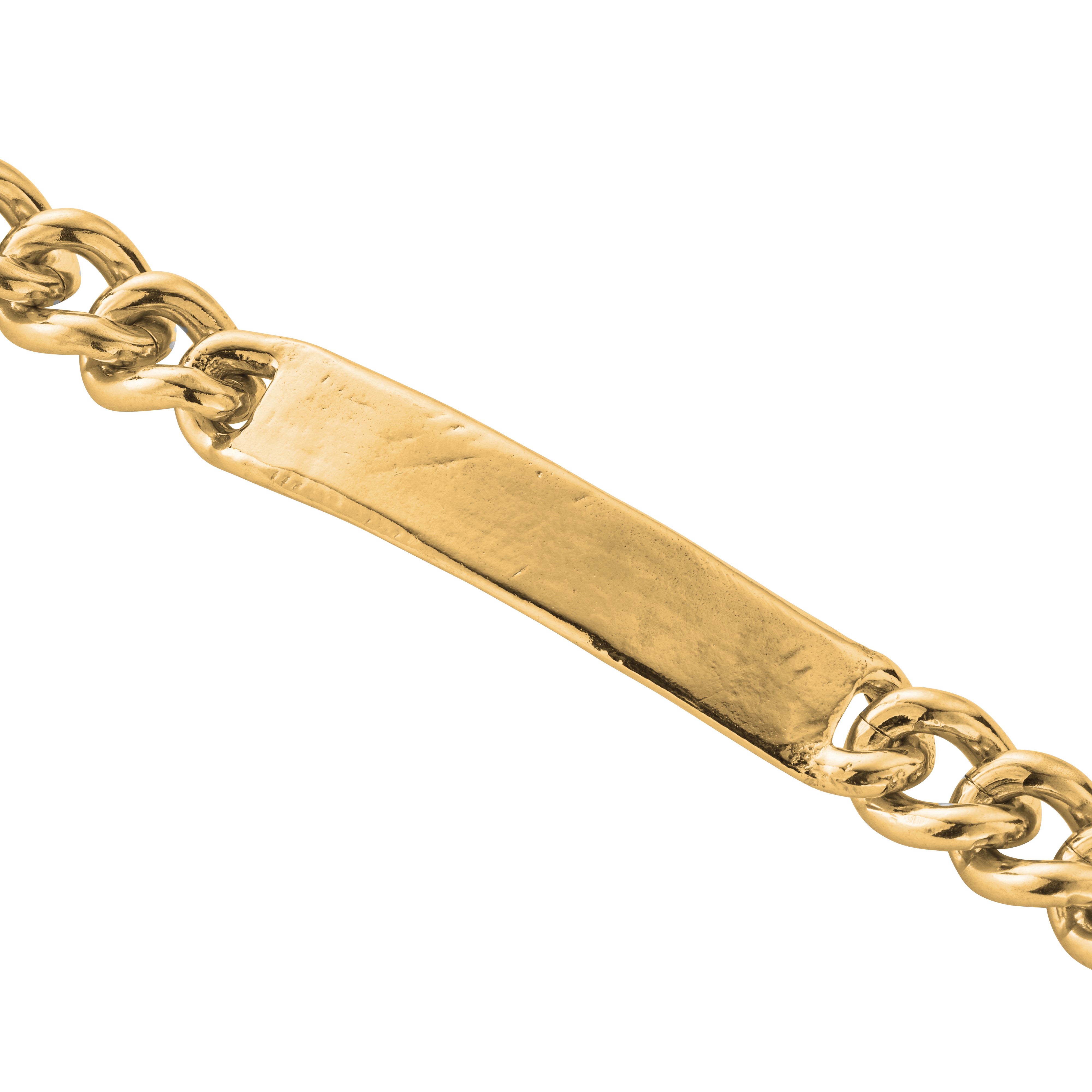 Gold Extra Large ID Bracelet – Daniella Draper