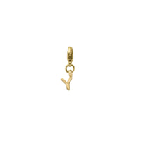 Gold Mini Alphabet Lobster Charm