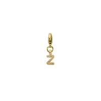 Gold Mini Alphabet Lobster Charm