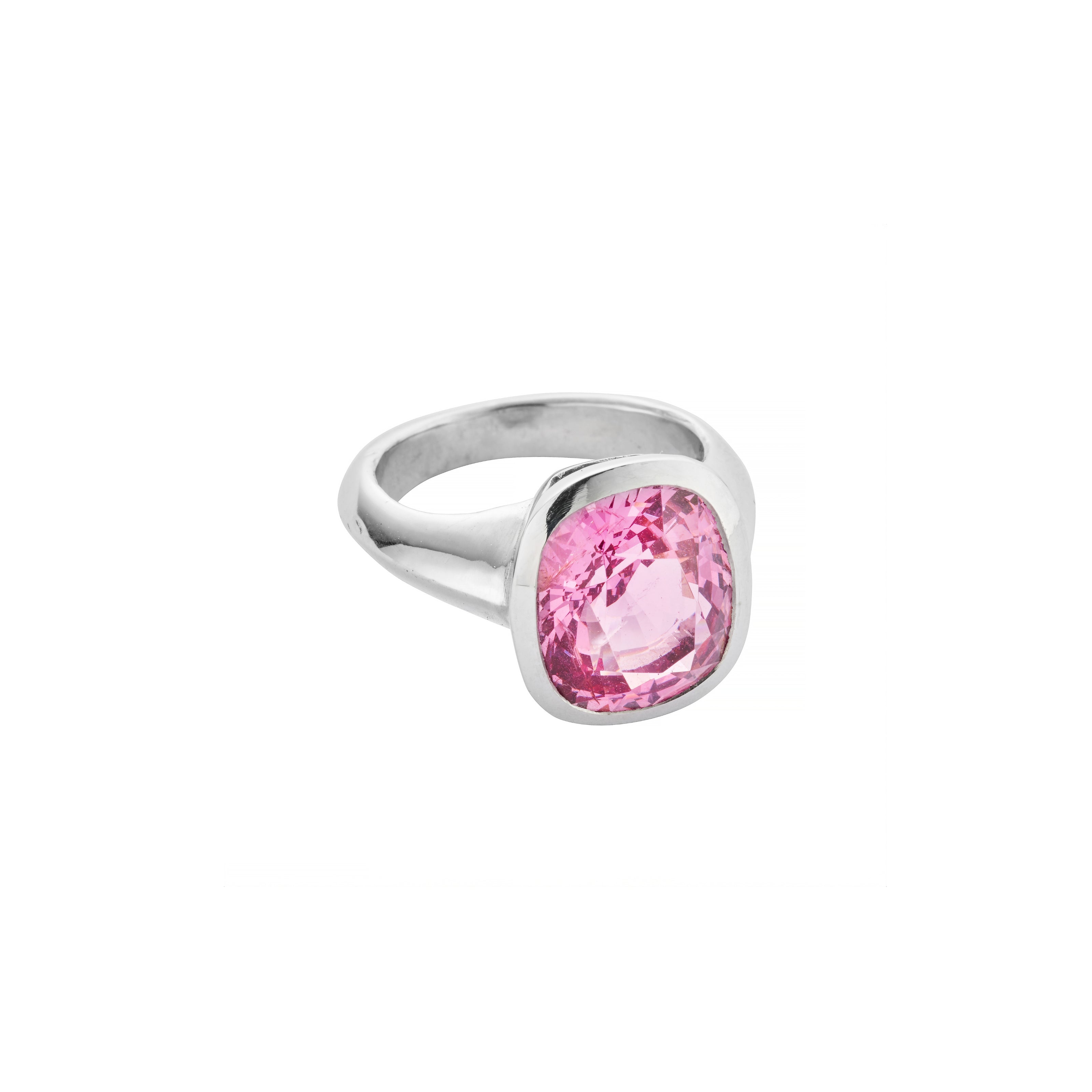 ZINNIA White Gold Spinel Ring