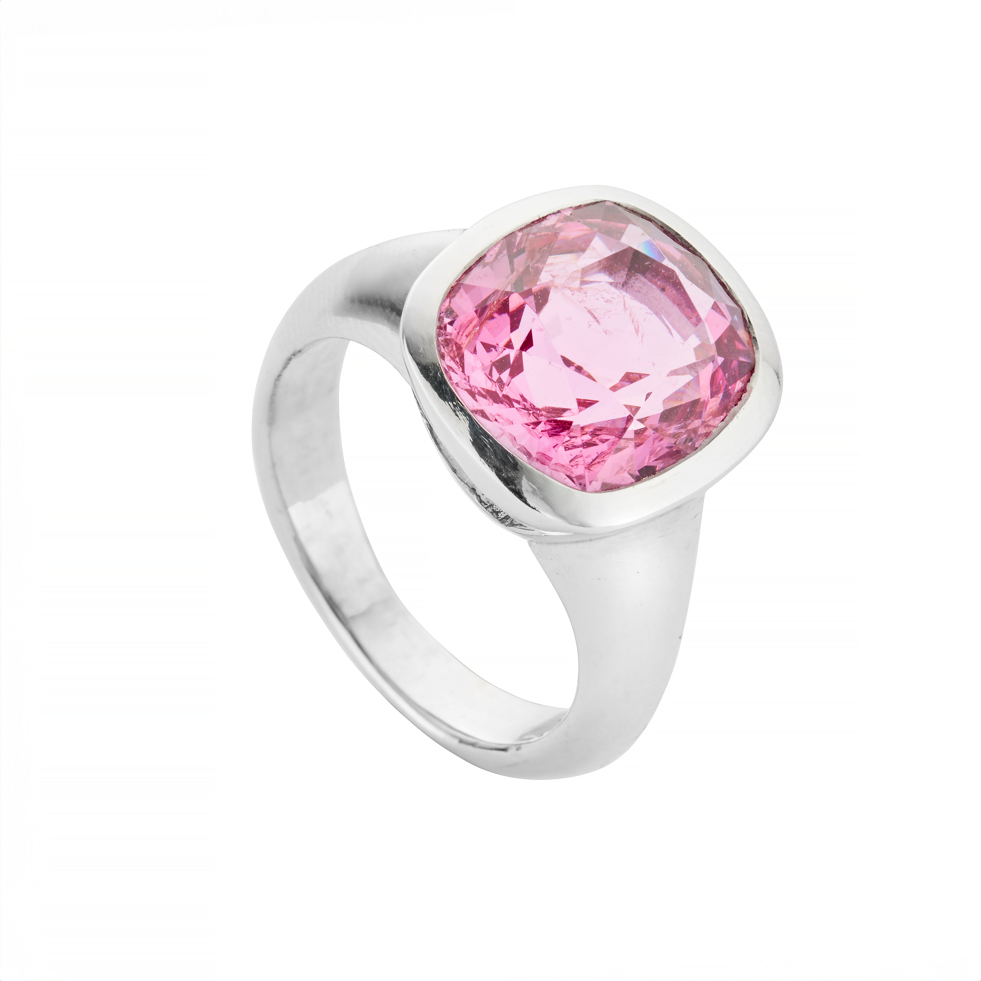 ZINNIA White Gold Spinel Ring