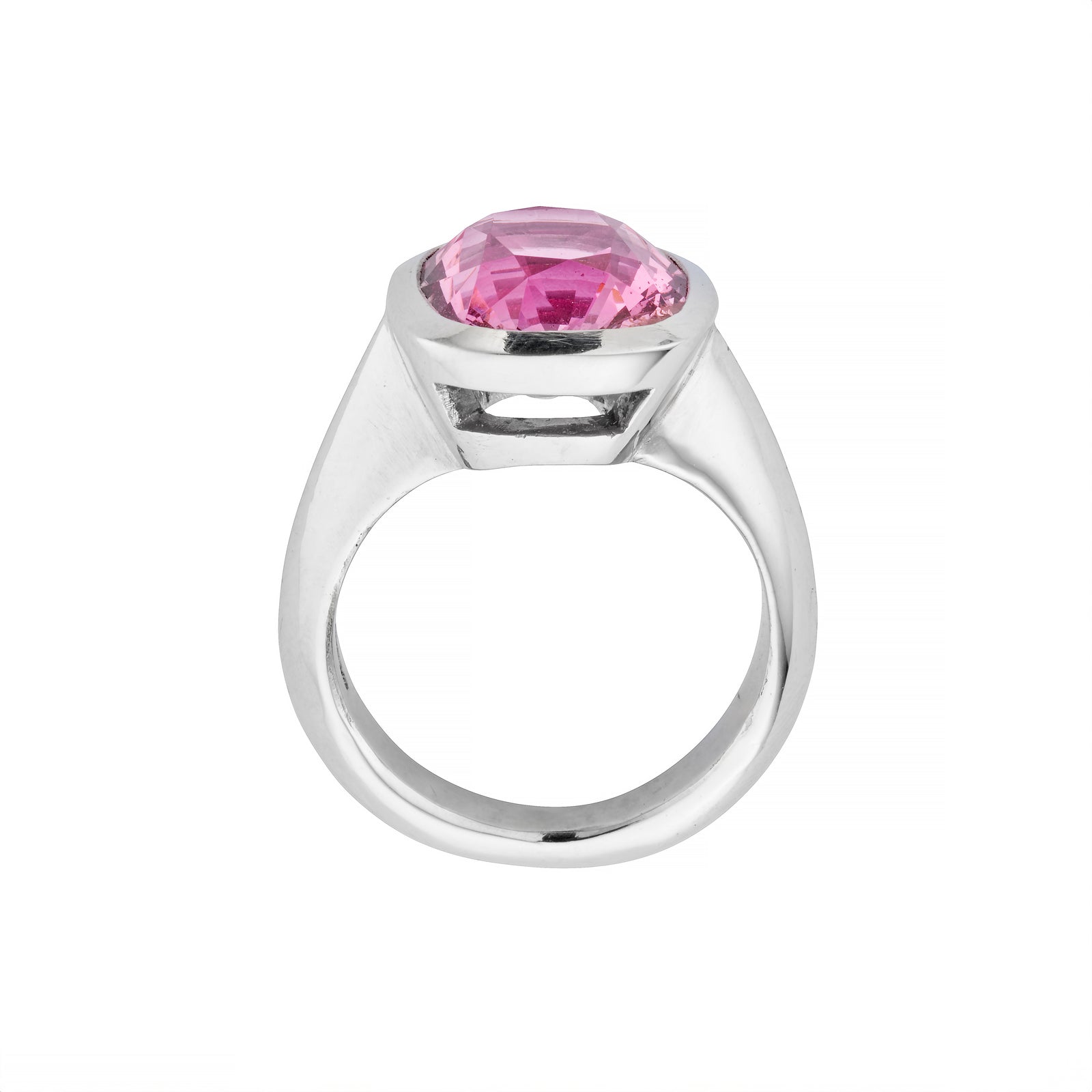 ZINNIA White Gold Spinel Ring