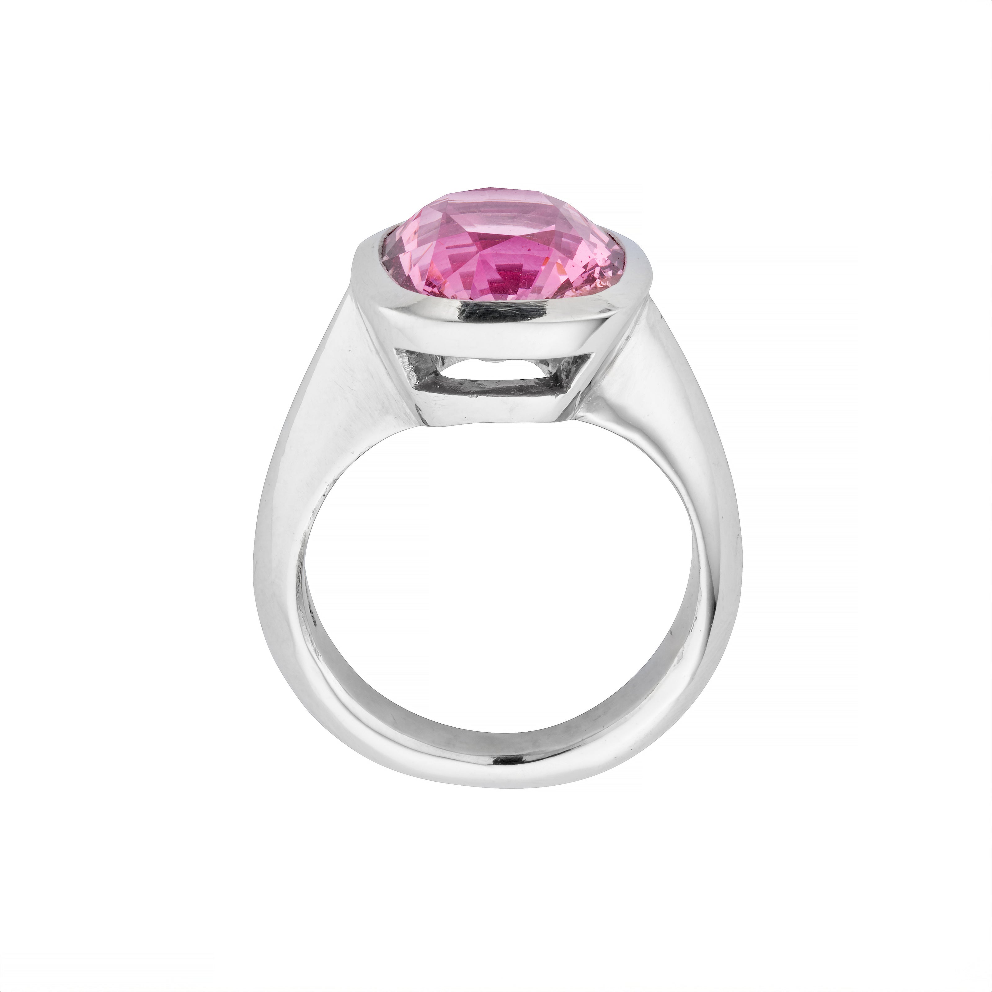 ZINNIA White Gold Spinel Ring