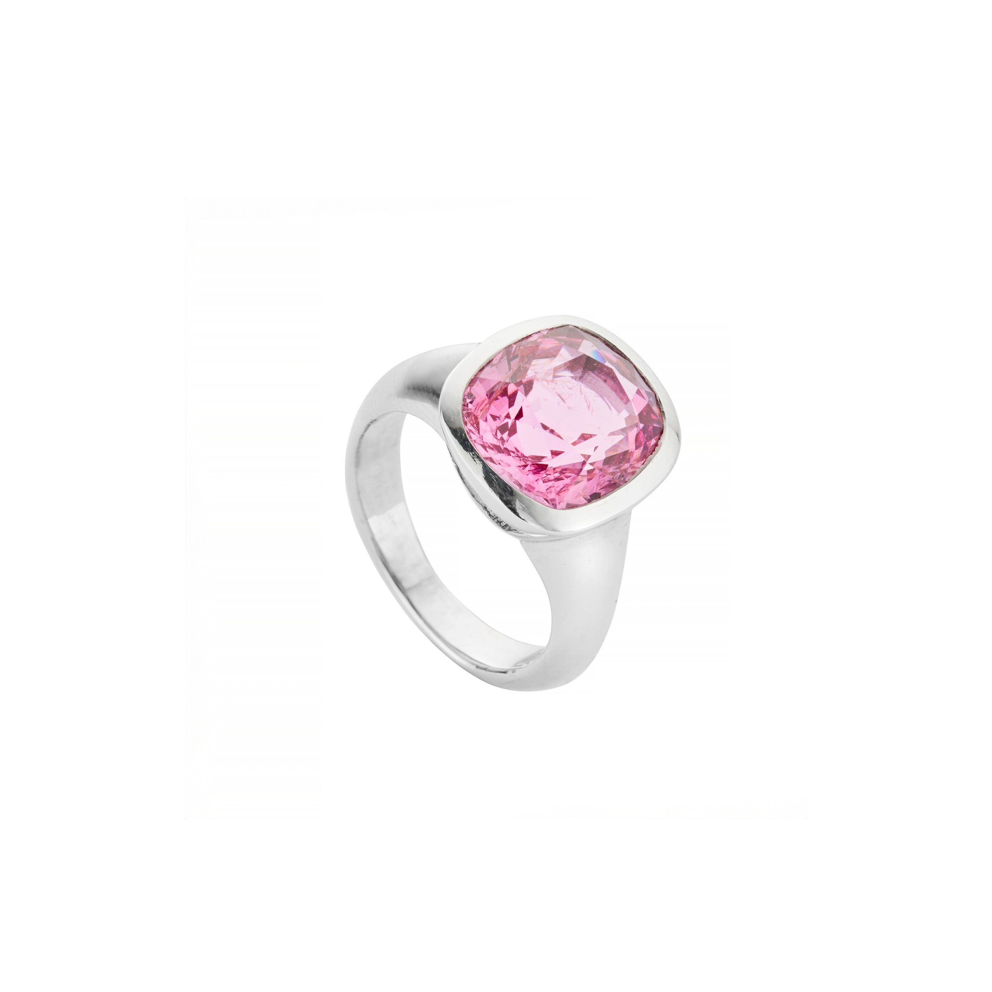ZINNIA White Gold Spinel Ring