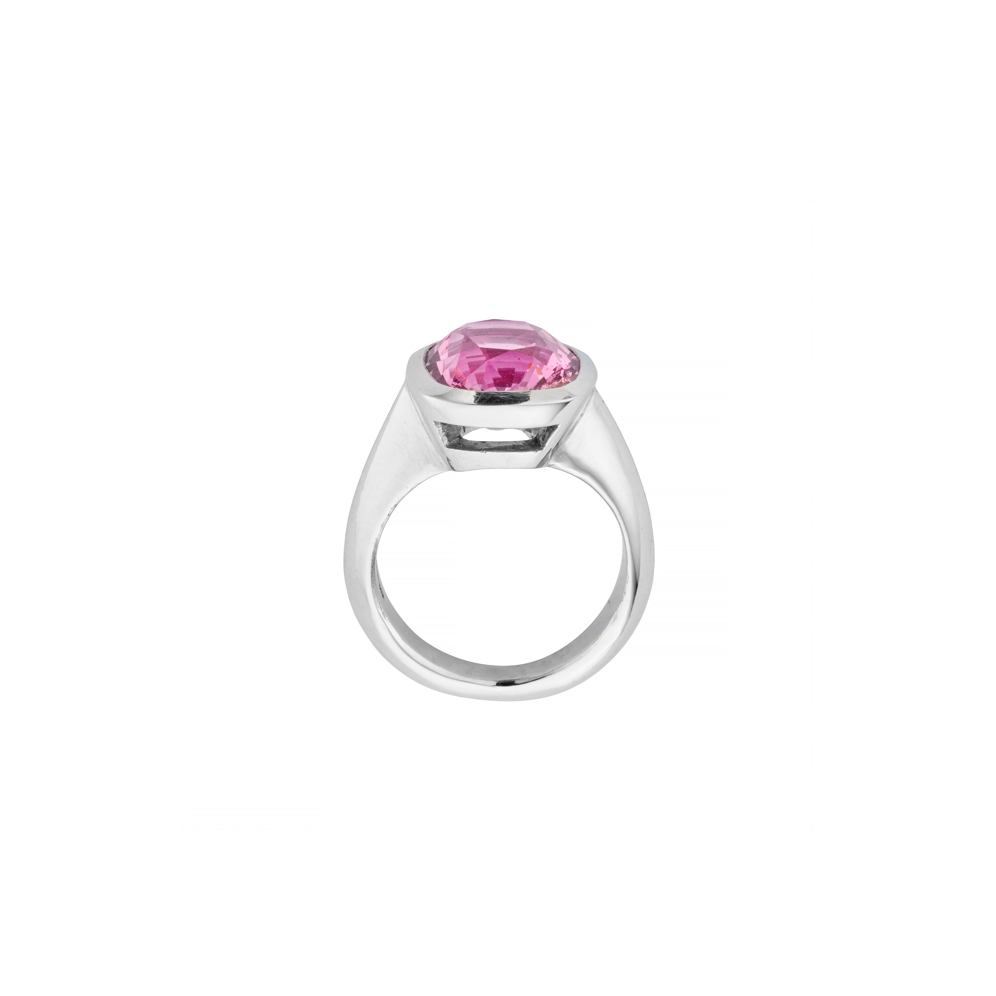 ZINNIA White Gold Spinel Ring
