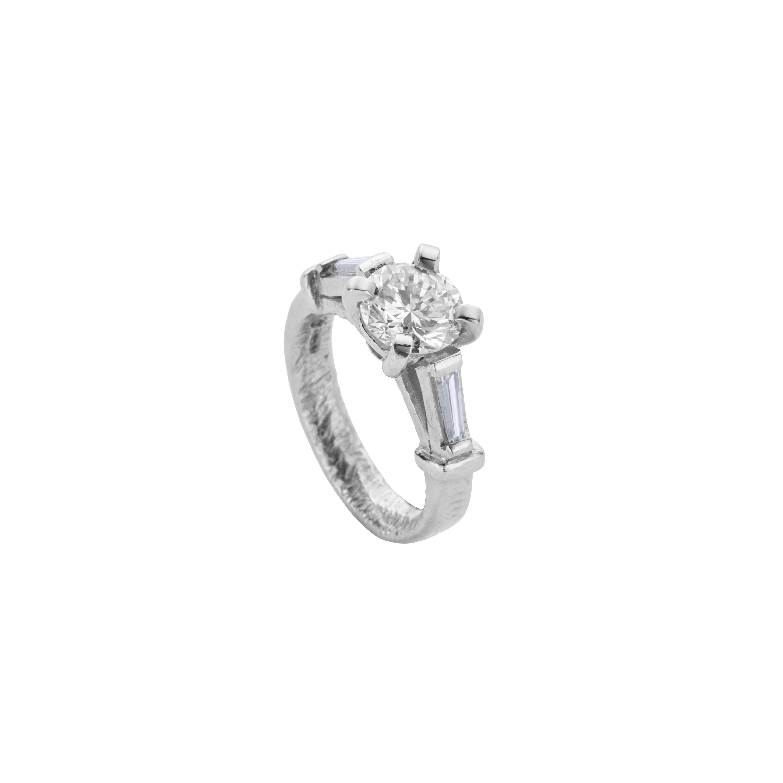 ZIVA White Gold Diamond Ring