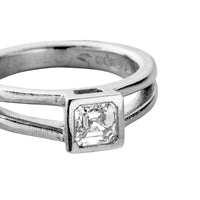 ALBA Platinum Diamond Ring